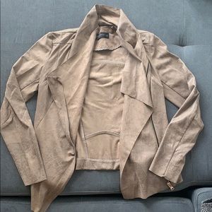 Suede blazer